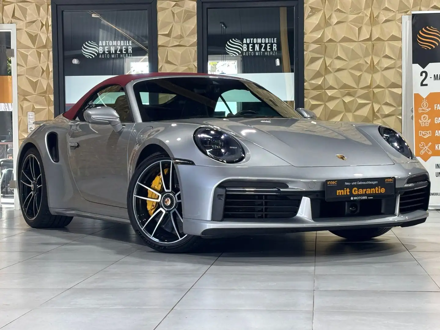 Porsche 911 Turbo S Cabriolet/APPROVED24''/LIFT/BOSE Silber - 2