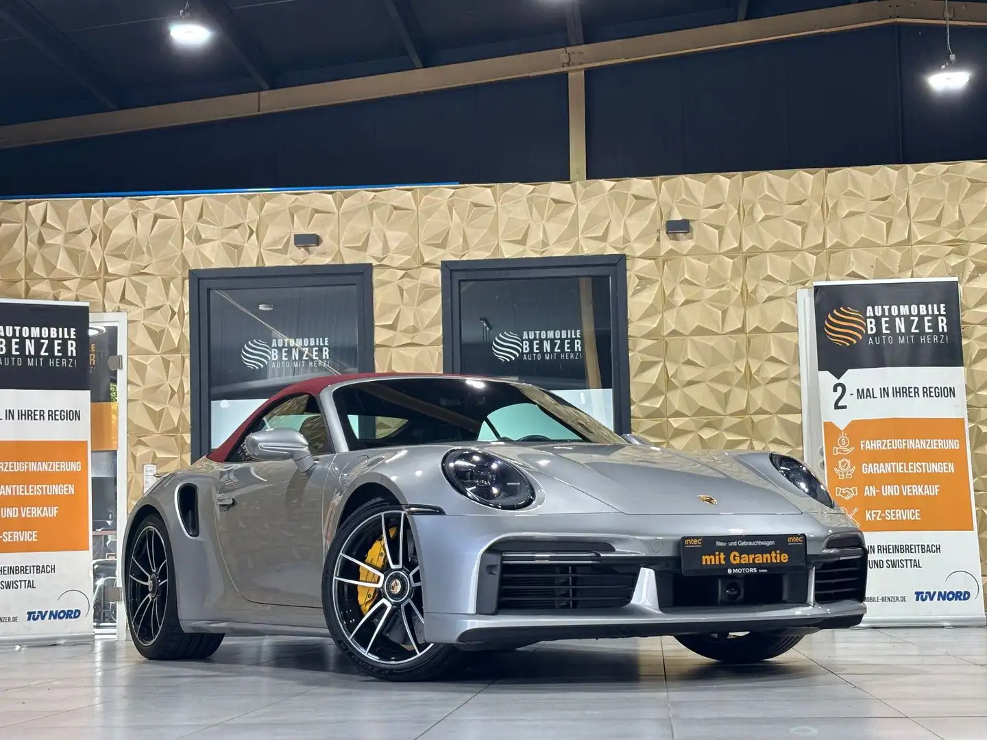 Porsche 911 Turbo S Cabriolet/APPROVED24''/LIFT/BOSE Silber - 1
