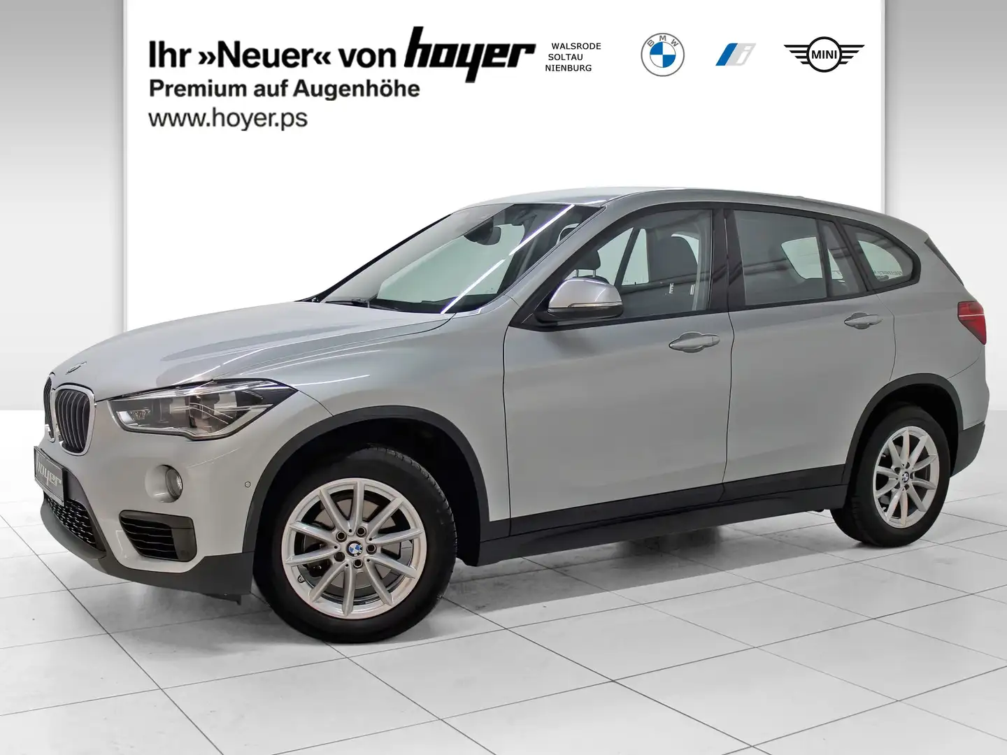 BMW X1 sDrive18i LED Navi Komfortzg. Tempomat Shz Grigio - 1