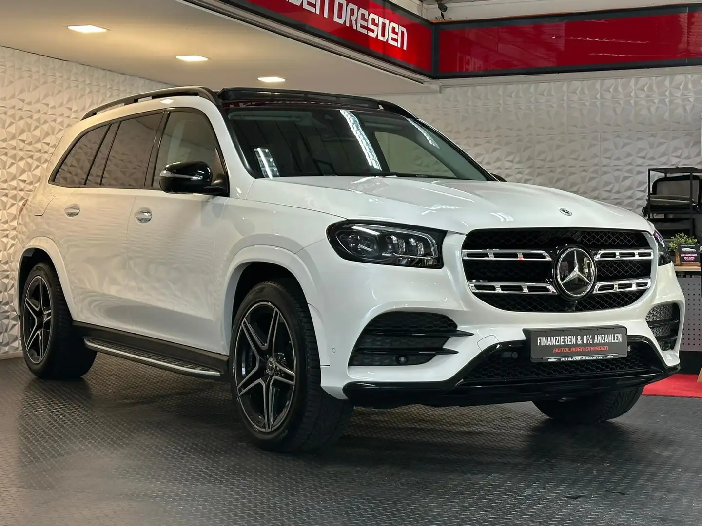 Mercedes-Benz GLS 400 GLS400d 4M AMG NIGHT* MULTIBEAM#6xSHZ#LH#SH#KEYL Weiß - 2