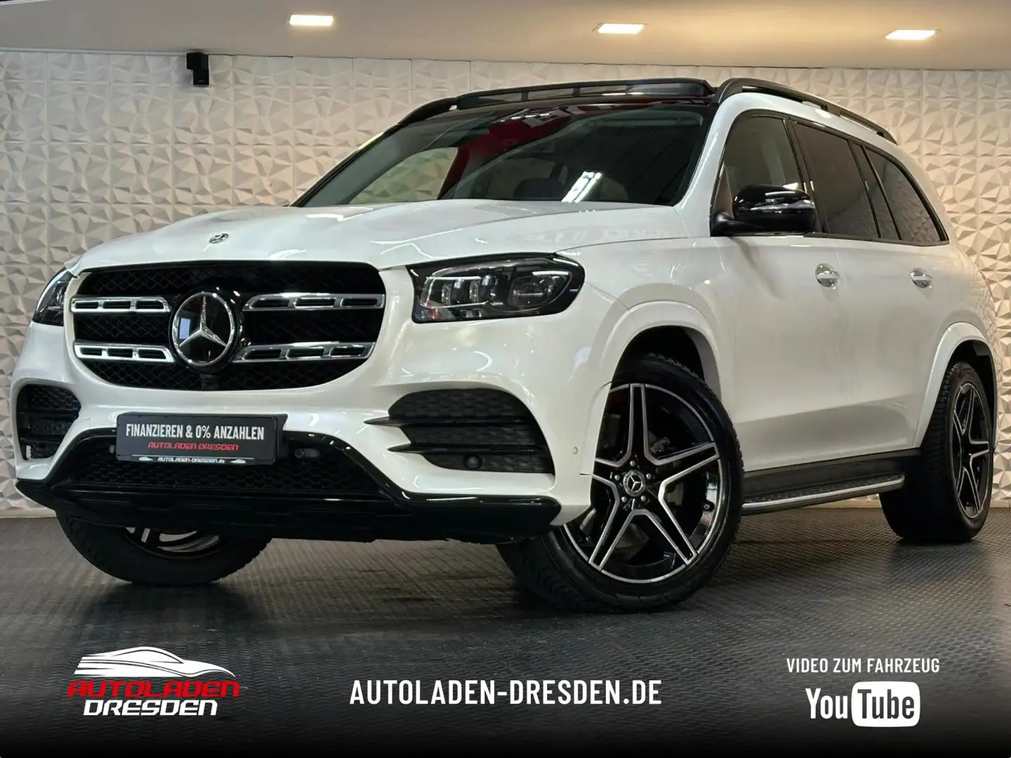 Mercedes-Benz GLS 400 GLS400d 4M AMG NIGHT* MULTIBEAM#6xSHZ#LH#SH#KEYL Weiß - 1