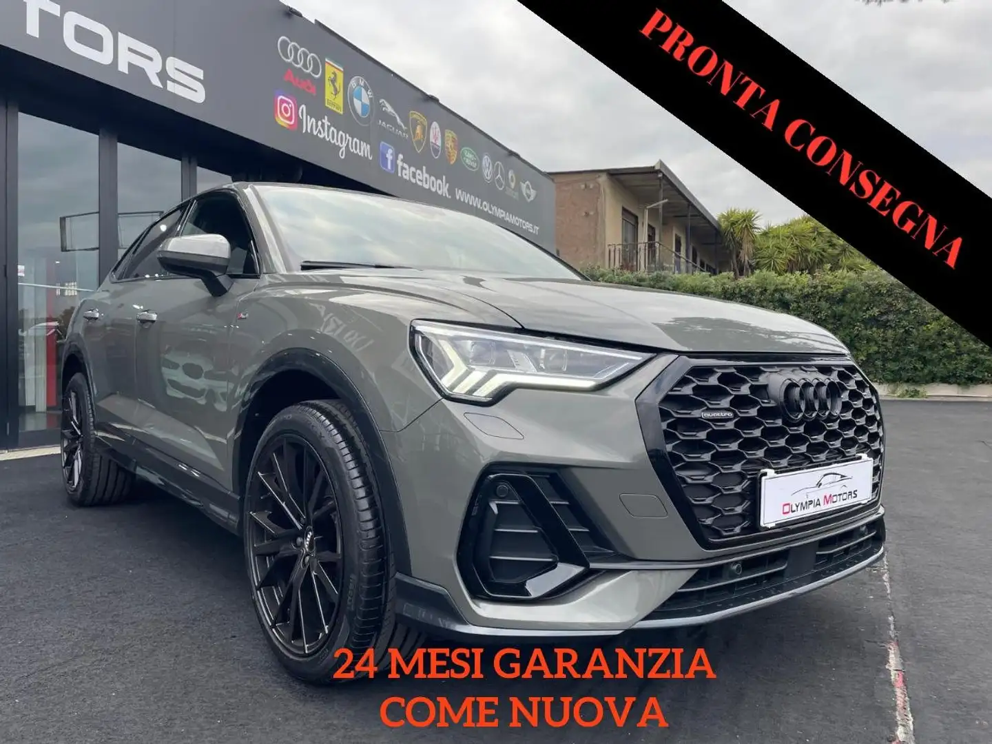 Audi Q3 45 TFSI SPB Q4 S LINE 20 MATRIX KAMERA Grigio - 1