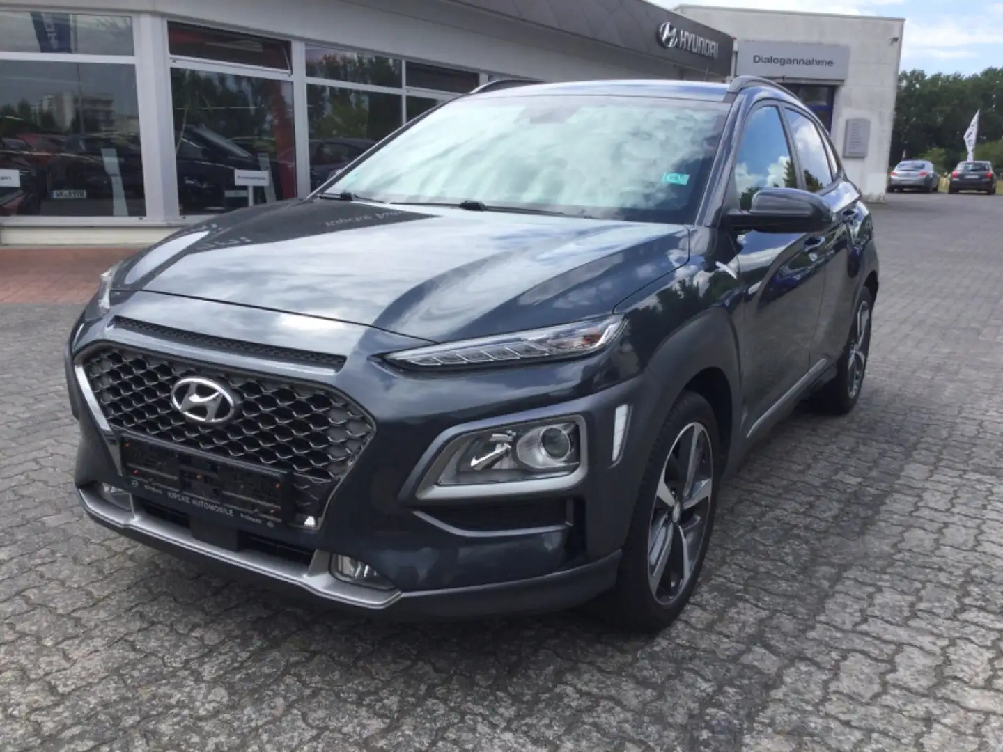 Hyundai KONA 1.0 T-GDI Style 2WD Kamera AHK Grau - 1