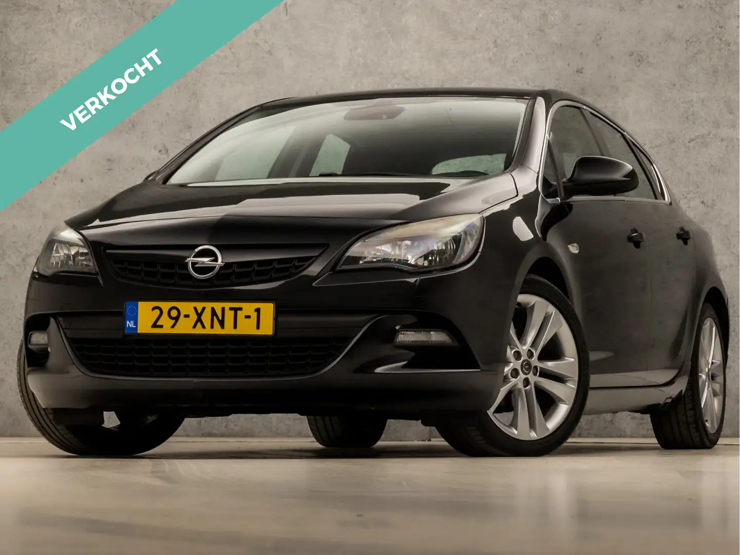 Opel Astra 1.4 Turbo Sport 141Pk (NAVIGATIE, LOGISCH NAP, CLI Schwarz - 1