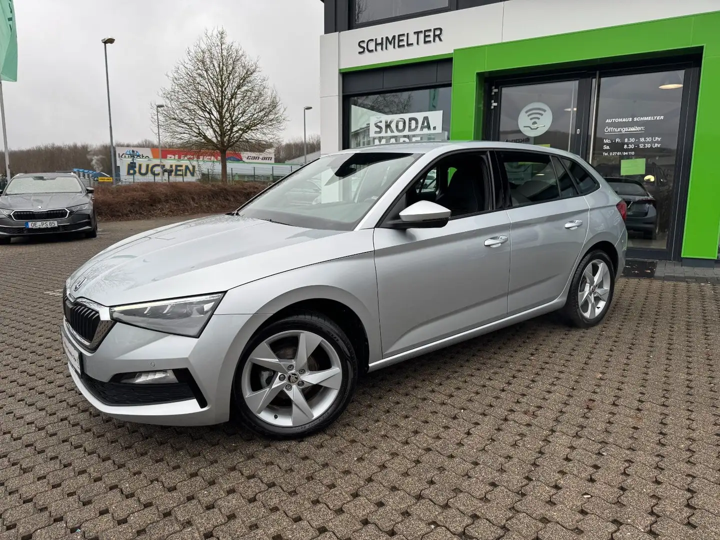 Skoda Scala Style 1.0 TGI G-TEC Navi über Handy+LED Серебристый - 1