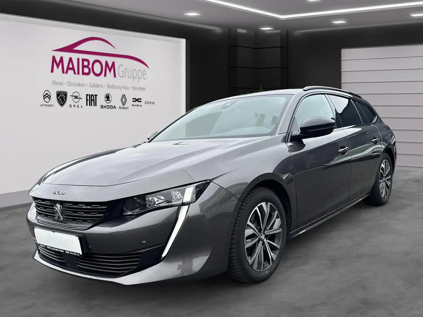 Peugeot 508 Allure Pack SW NAVI LED KAMERA AHK SCHWENKB. Grijs - 2