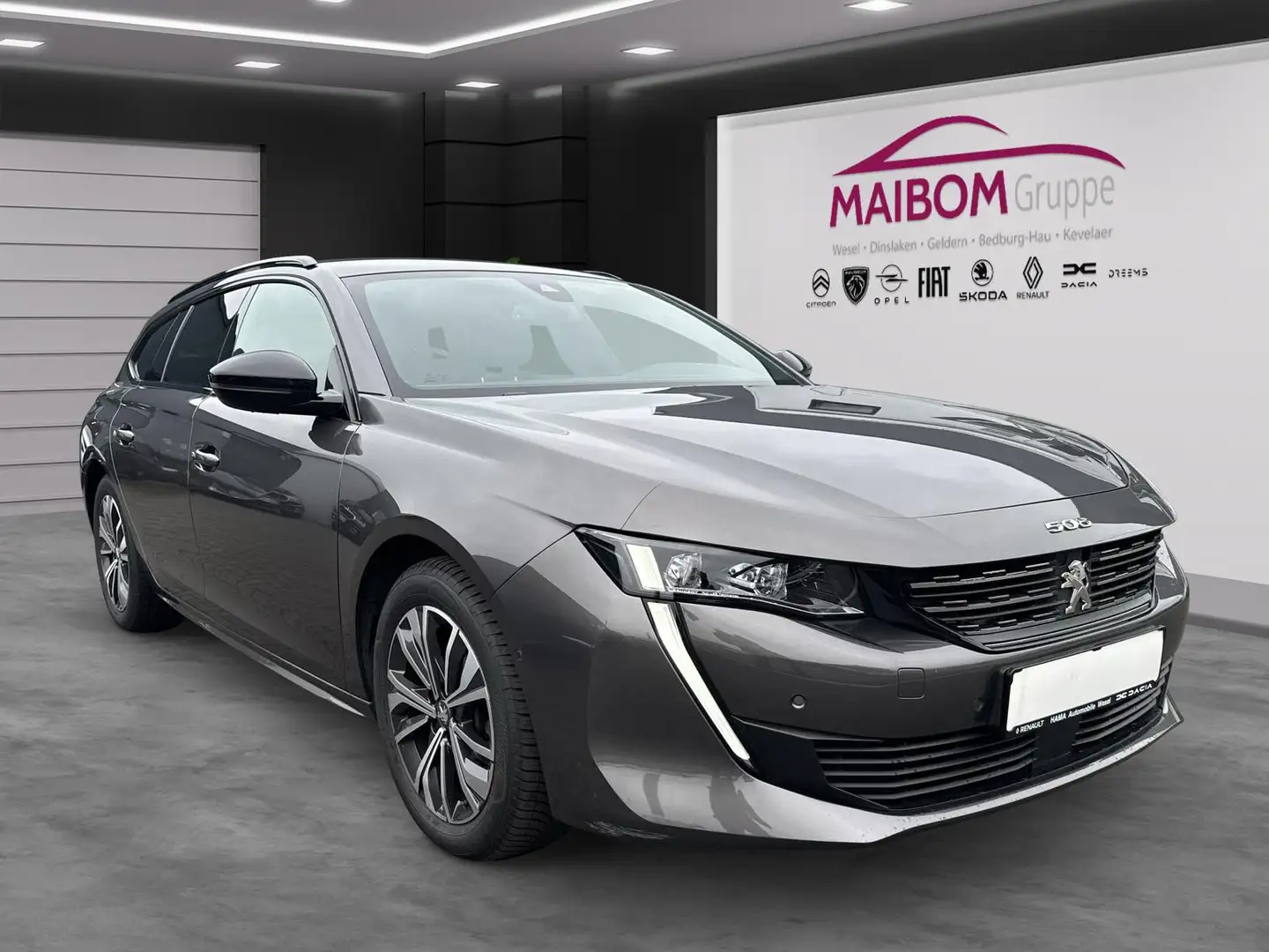 Peugeot 508 Allure Pack SW NAVI LED KAMERA AHK SCHWENKB. Grau - 1