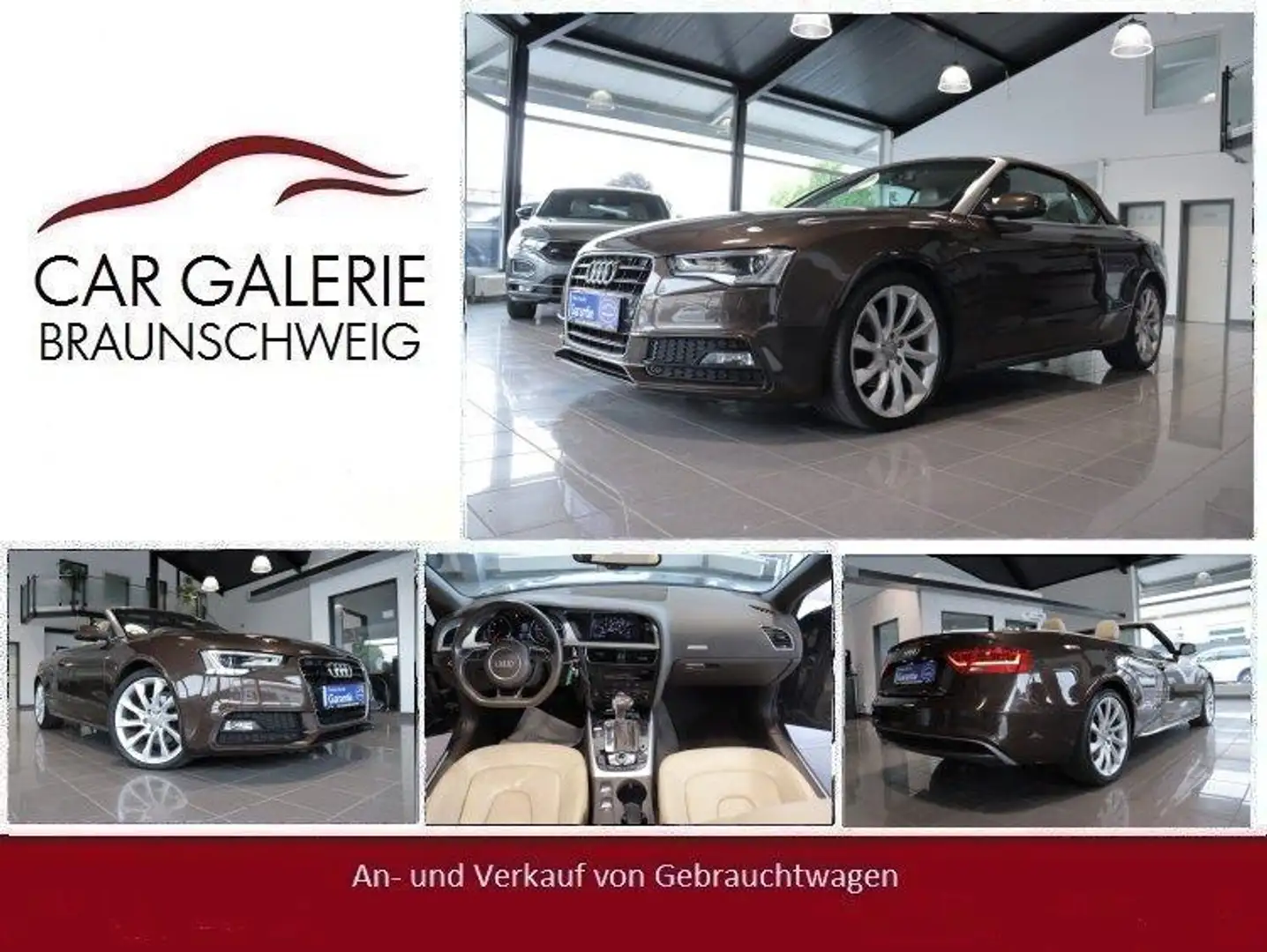 Audi A5 2.0 TDI* S-LINE*NAVI*XENON*AUTOMATIK*KAMERA* Braun - 1