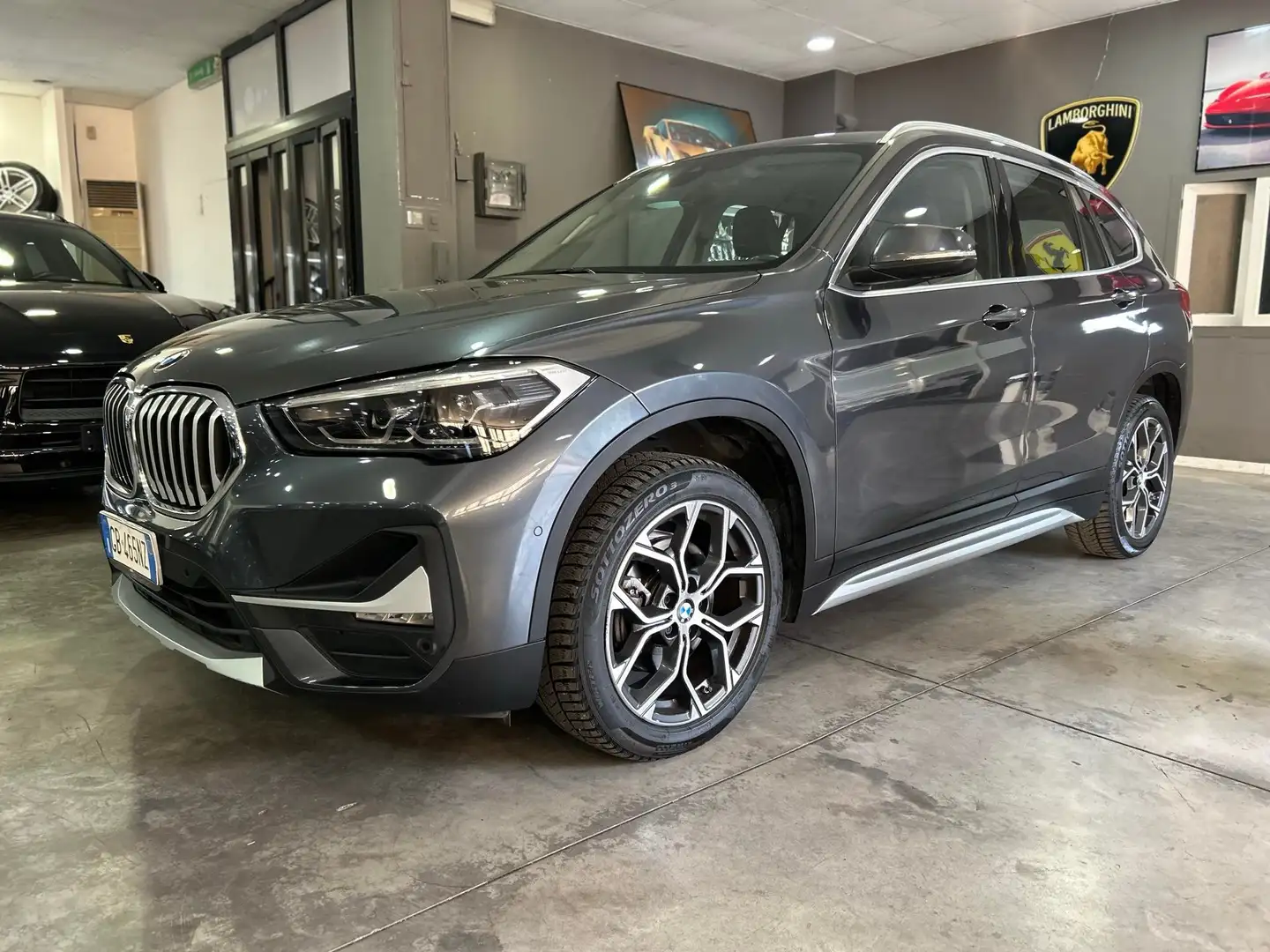 BMW X1 X1 F48 sdrive18d xLine auto *CAMERA *TAGLIANDI BMW Grigio - 2