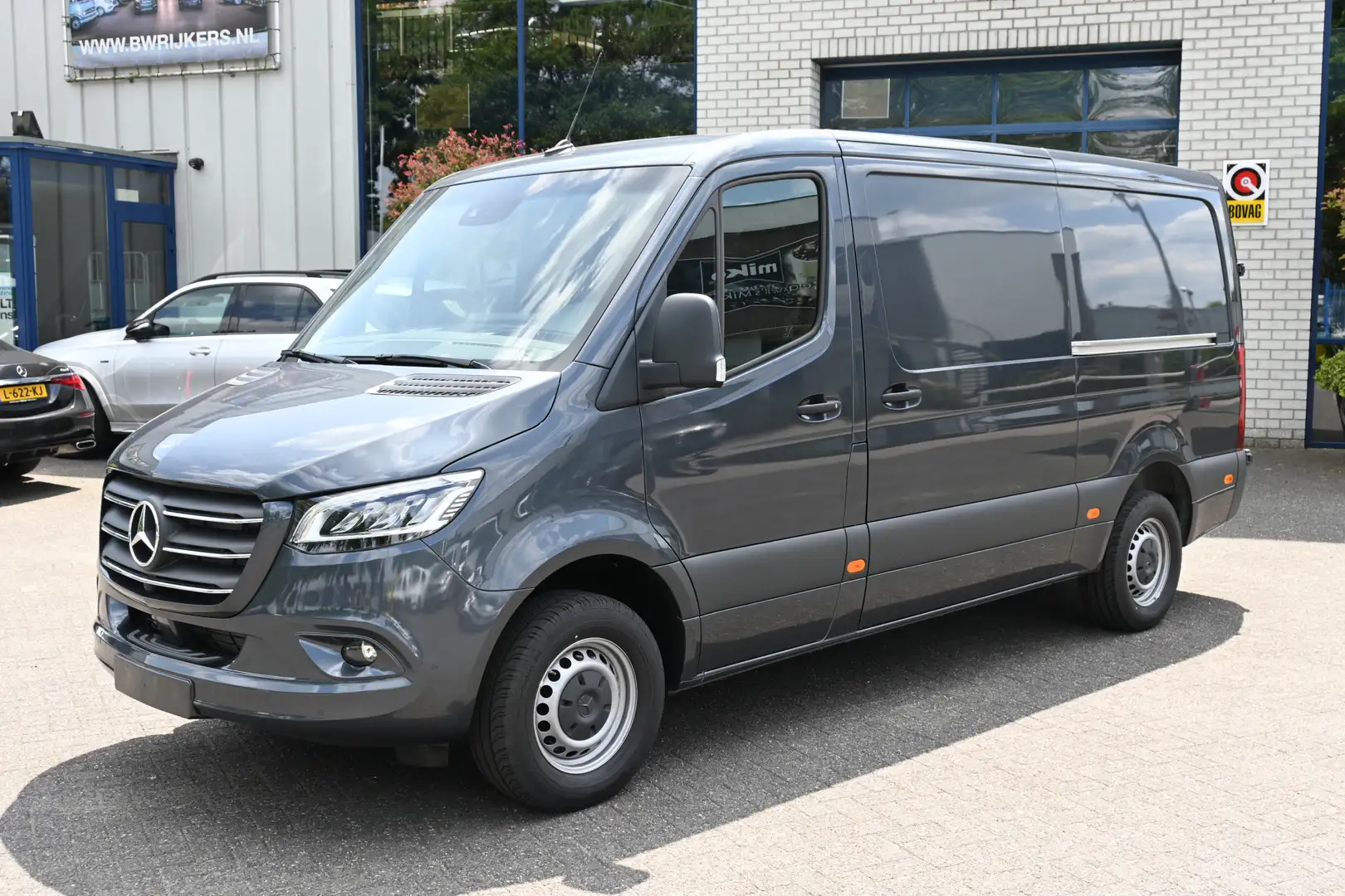 Mercedes-Benz Sprinter 319 CDI L2H1 Vele opties 3500 kg Trekhaak, Luchtve Gris - 1