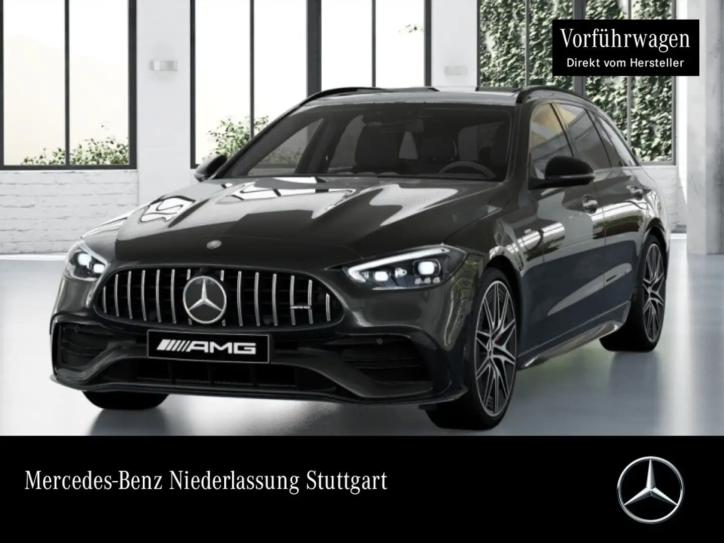 Mercedes-Benz C 43 AMG C 43 4M T-Modell NIGHT+PANO+360+AHK+BURMESTER+9G Grey - 1