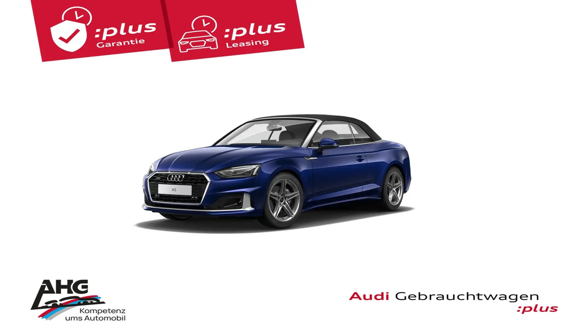 Audi A5 Cabriolet 40 TFSI quattro advanced Blau - 1