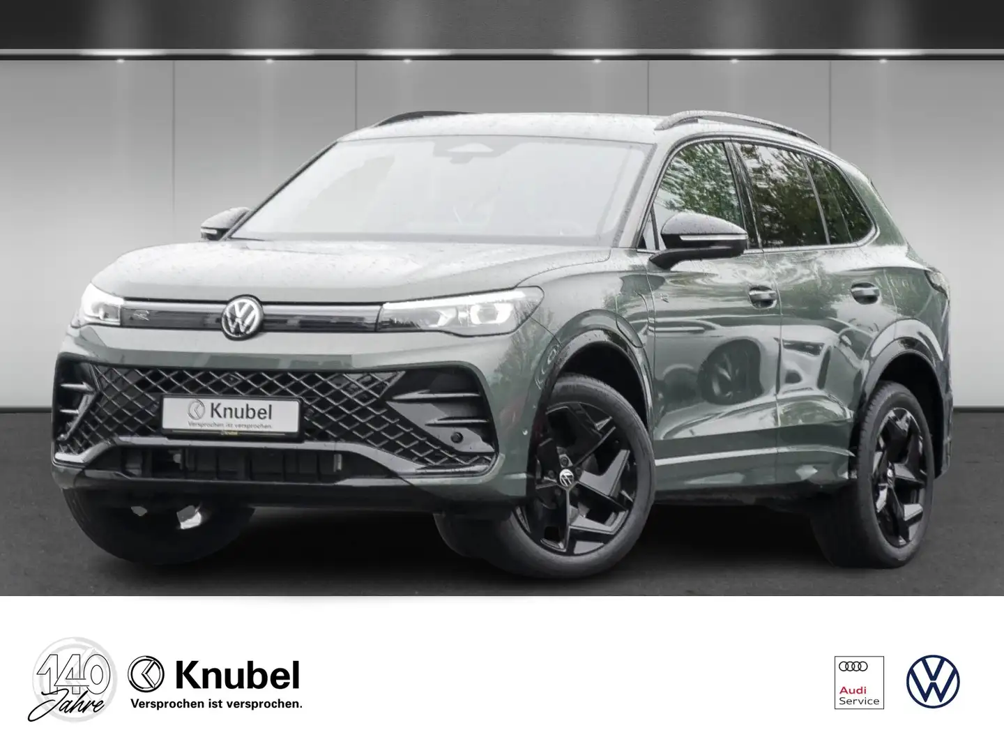 Volkswagen Tiguan R-Line eHybrid AHK HarmanKardon TravelAss. Keyless Groen - 1