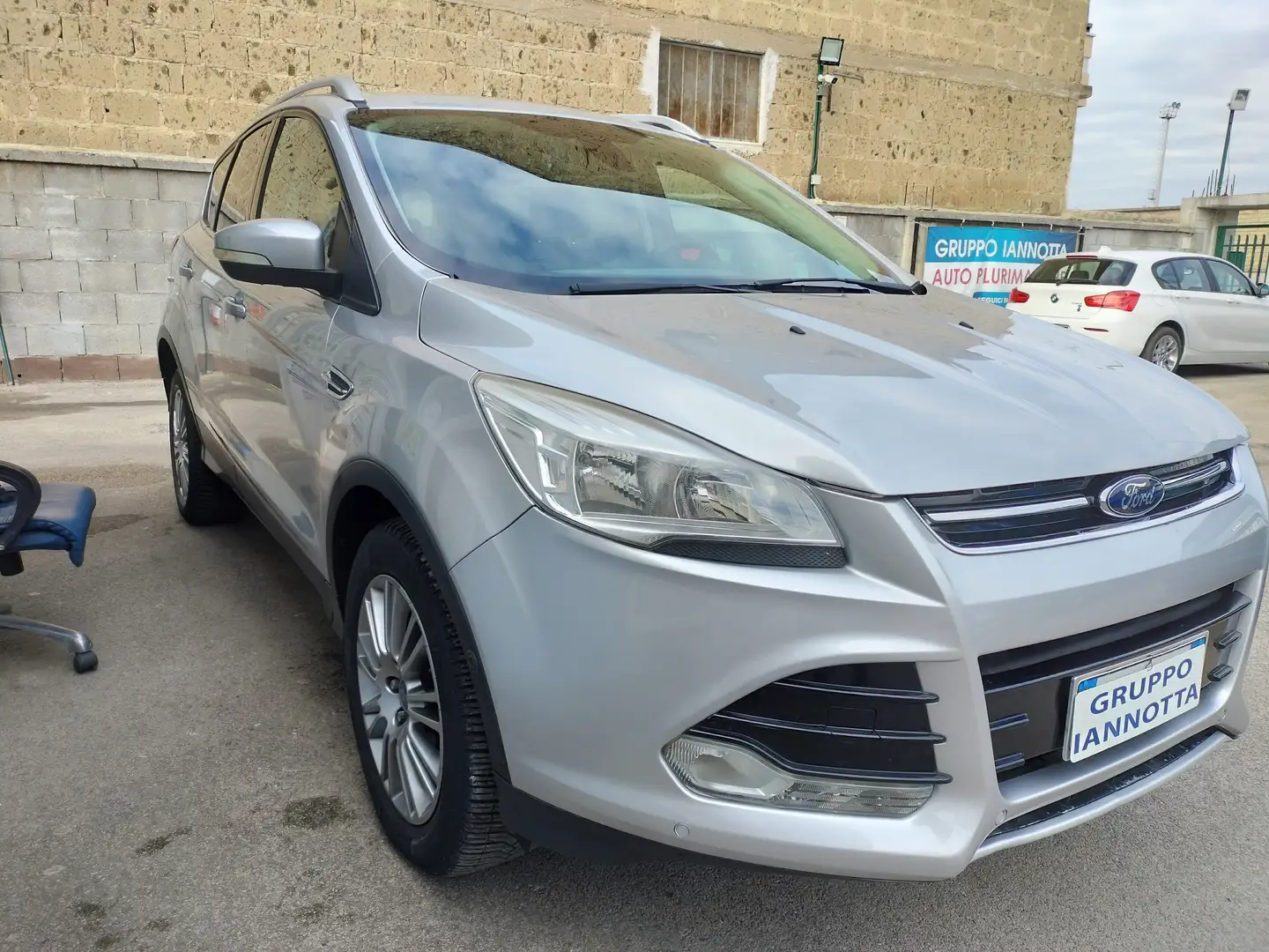 Ford Kuga 2.0 TDCI 4wd 163 C.V. CAMBIO AUTOMATICO KM 136723 Grigio - 2
