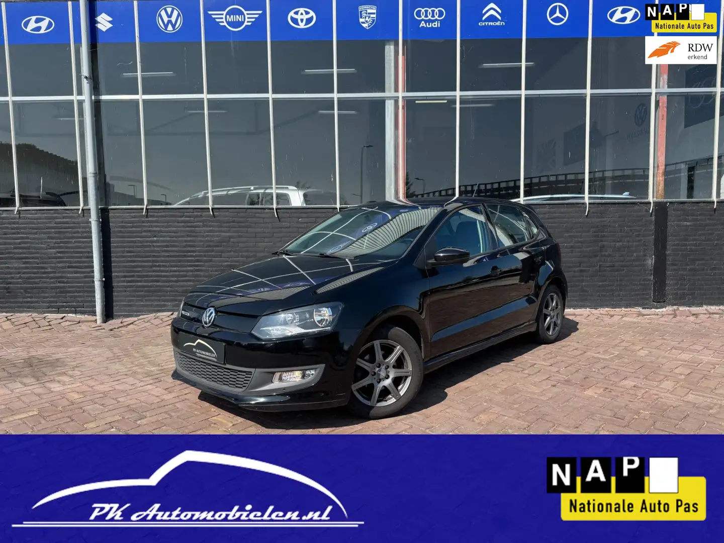 Volkswagen Polo 1.0 TSI BlueMotion **CAMERA + CRUISE + AIRCO** Noir - 1