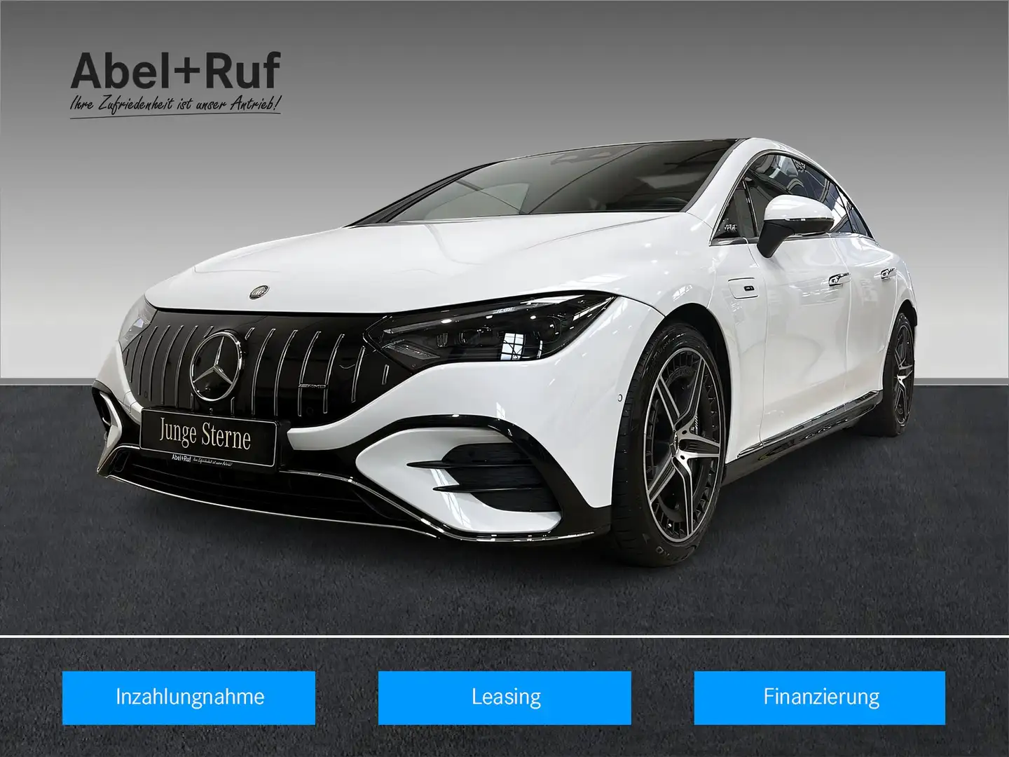 Mercedes-Benz EQE 350 EQE 43 AMG 4M DISTR+DIGITAL+Pano+Ambi+Burme+360° Wit - 1