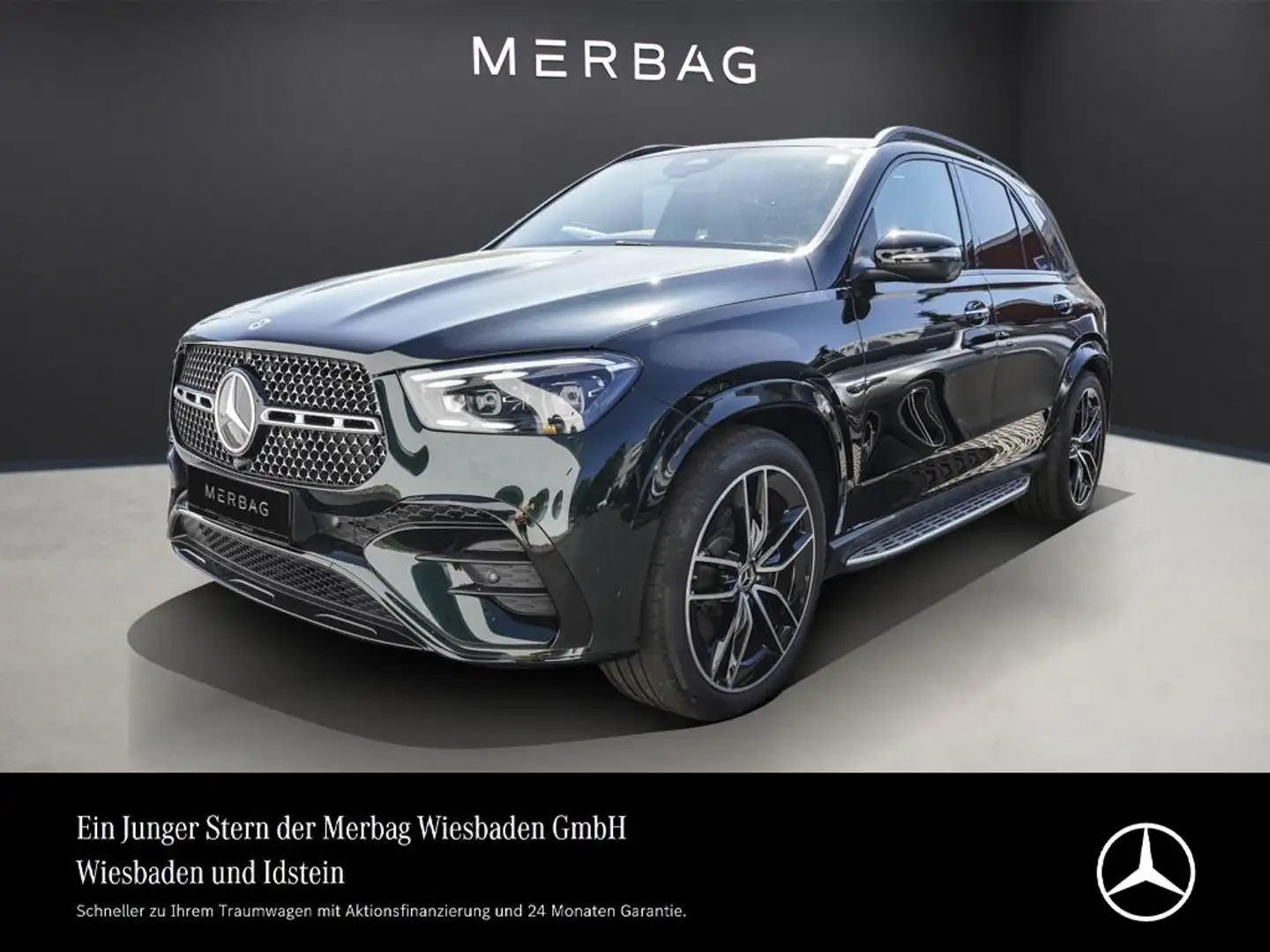Mercedes-Benz GLE 580 AMG-LINE PREMIUM 22" NIGHT HUD SITZKL. Grün - 1