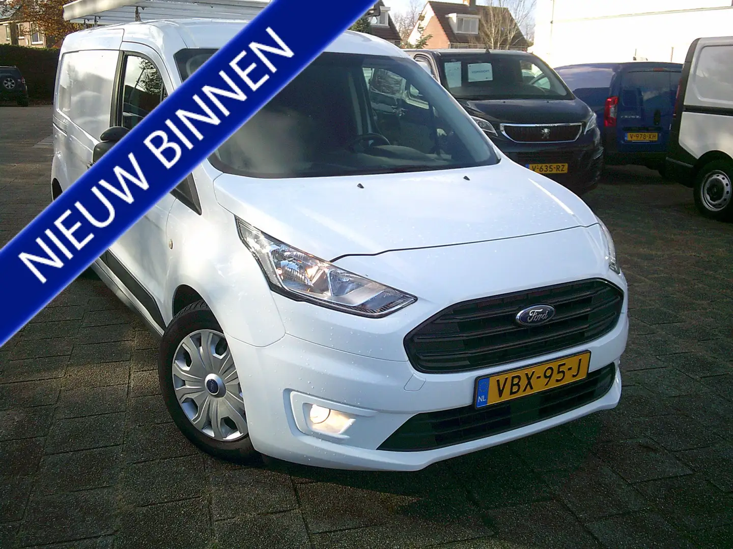 Ford Transit Connect 1.5 EcoBlue L2 Trend VOORZIEN VAN 2X ZIJSCHUIFDEUR Wit - 1