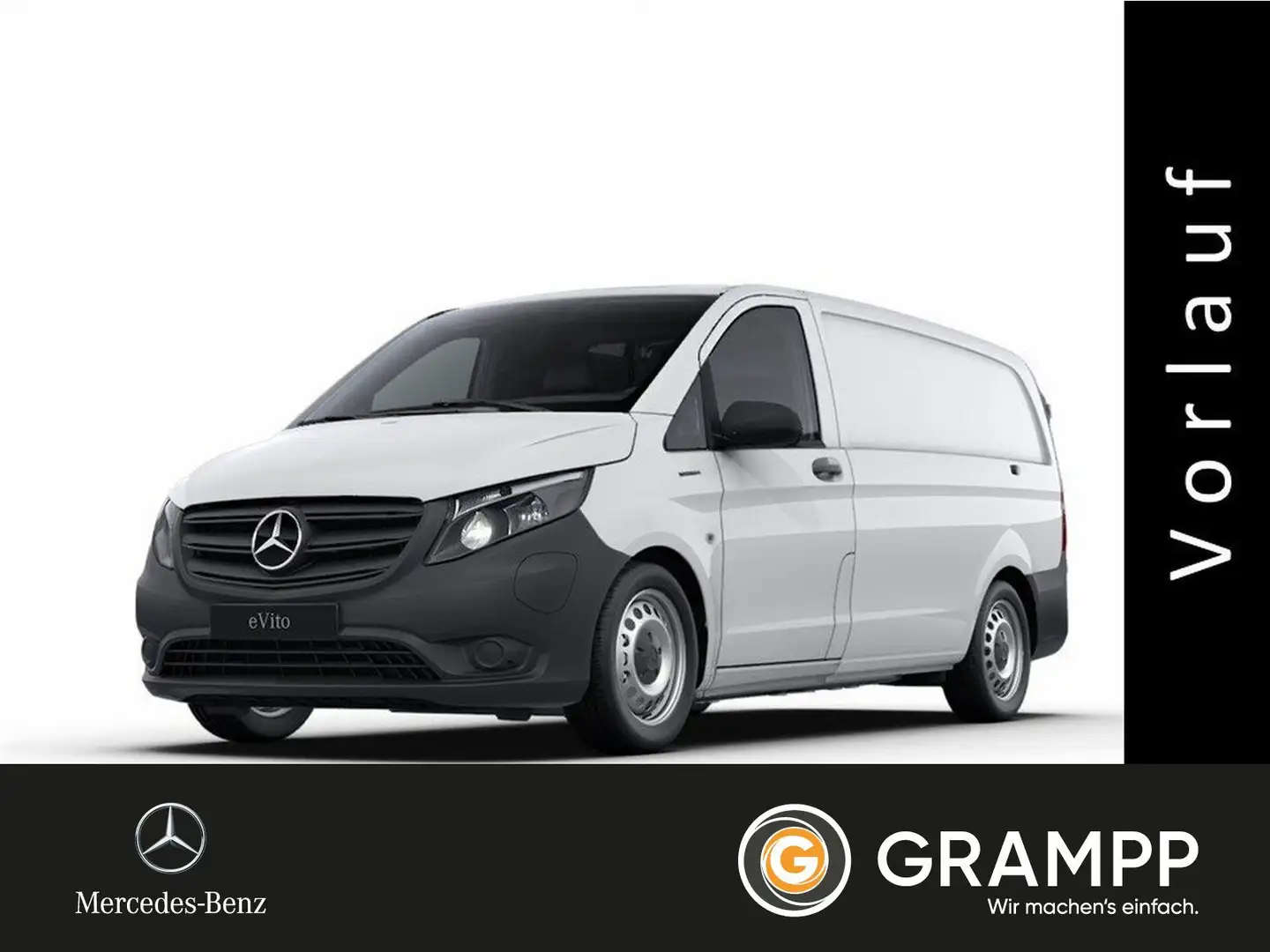 Mercedes-Benz Vito 112 KA lang 60kWh TEMPOMAT*NAVI*RFK*3Sitze Белый - 1