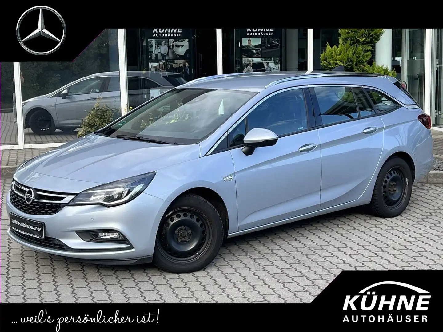 Opel Astra K Sportstourer*8Fach*TÜV12/26*NurAnGewerbe Bleu - 1