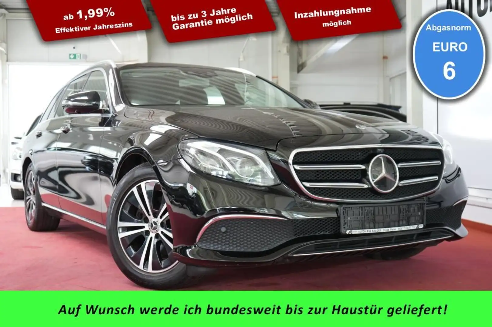 Mercedes-Benz E 220 d Avantgarde*LED*Navi*Kamera* Schwarz - 1