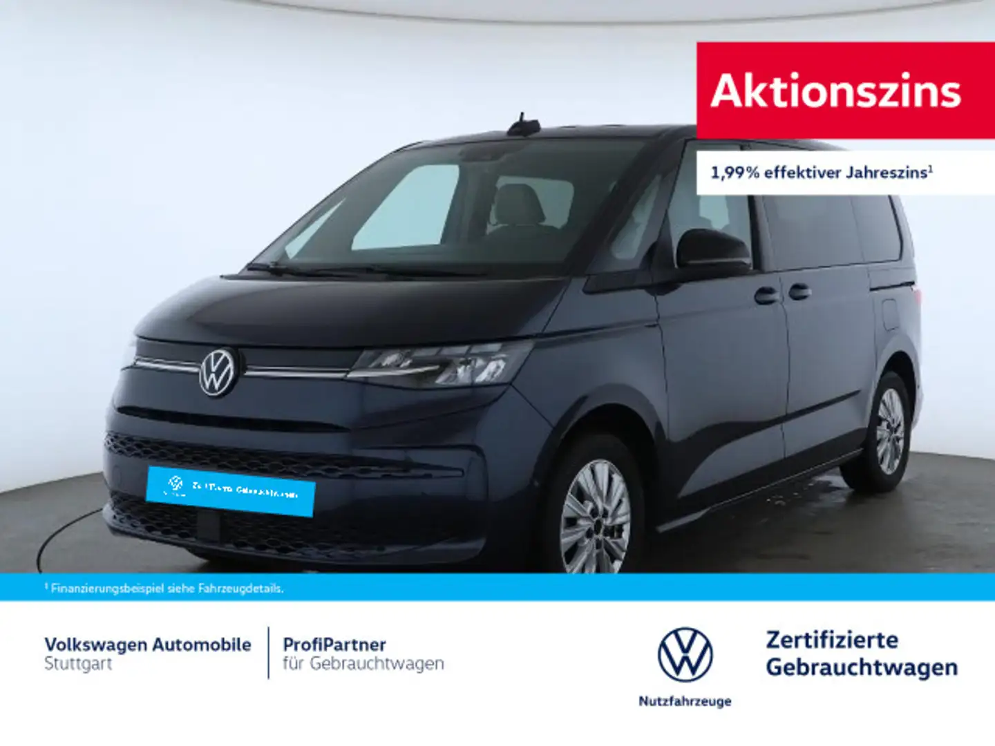 Volkswagen T7 Multivan Life KÜ DSG 2.0 TDI Euro 6e LED Navi Blau - 1