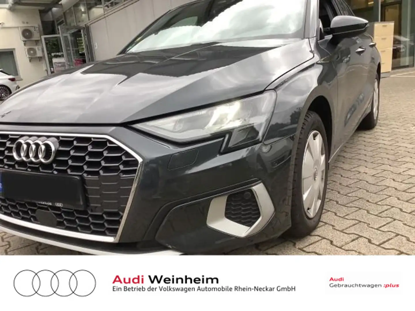 Audi A3 30 TDI advanced Stronic LED Digital Gris - 2