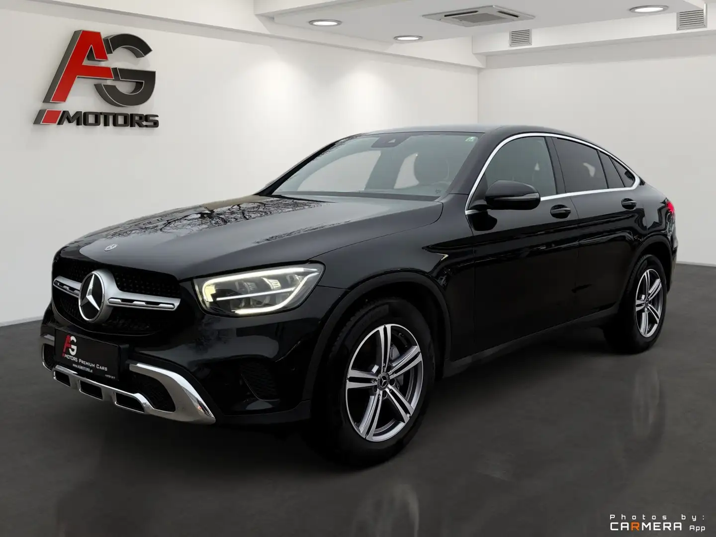 Mercedes-Benz GLC 220 d Coupé 4MATIC/LED/Navi/Kamera/AHK/Leder/SHZ/1.Be Schwarz - 1