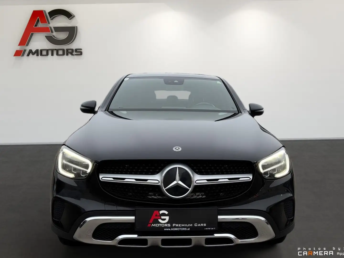 Mercedes-Benz GLC 220 d Coupé 4MATIC/LED/Navi/Kamera/AHK/Leder/SHZ/1.Be Schwarz - 2