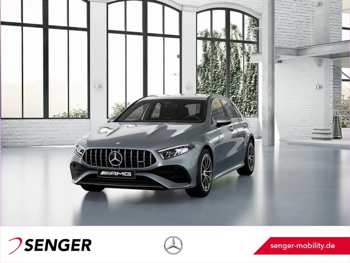 Mercedes-Benz A 35 AMG 4M Performance-Lenkrad Kamera Carplay Silber - 1