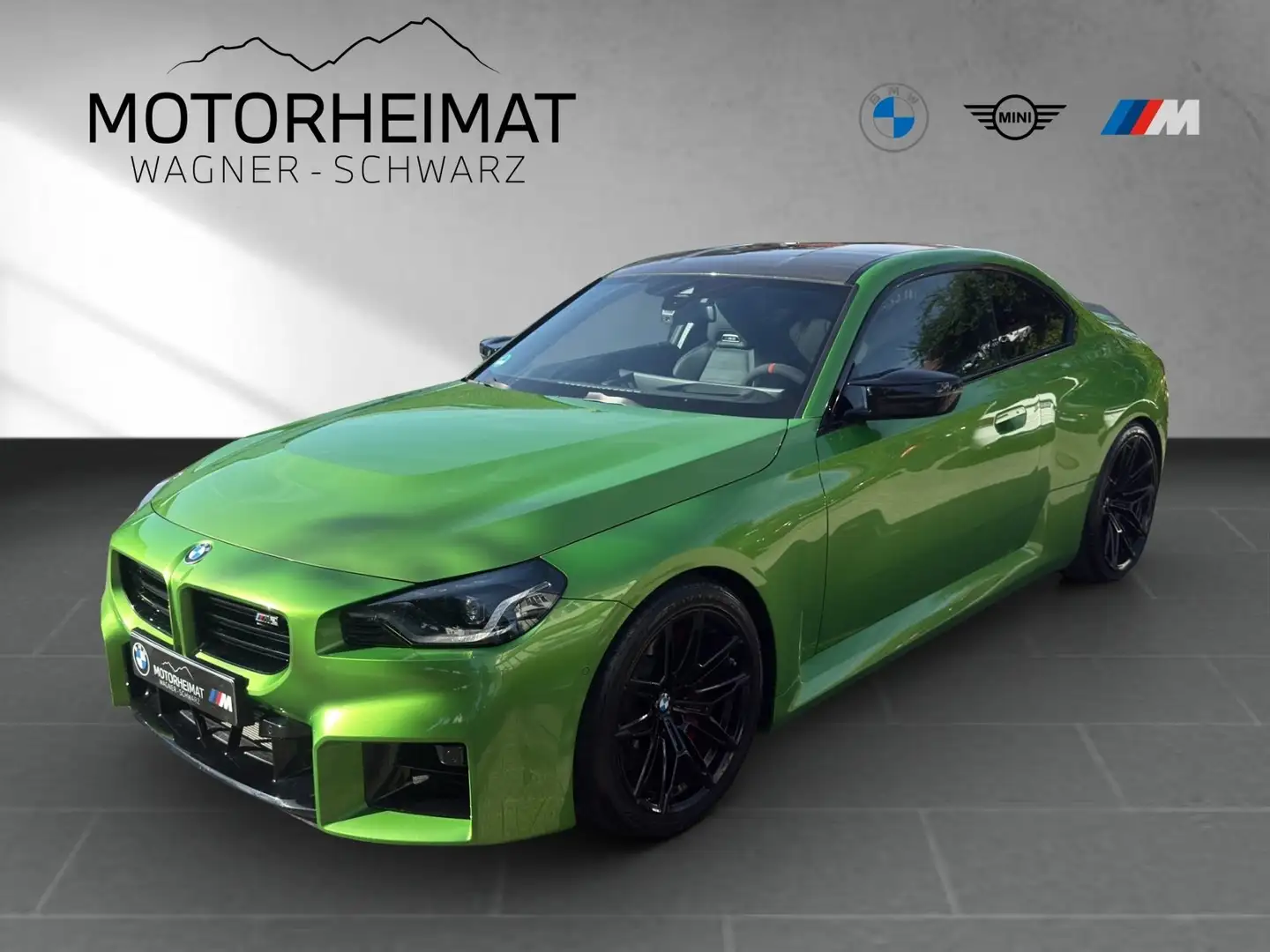 BMW M2 Coupé HUD CarbonDach el. Sitz H/K Individual Grün - 1