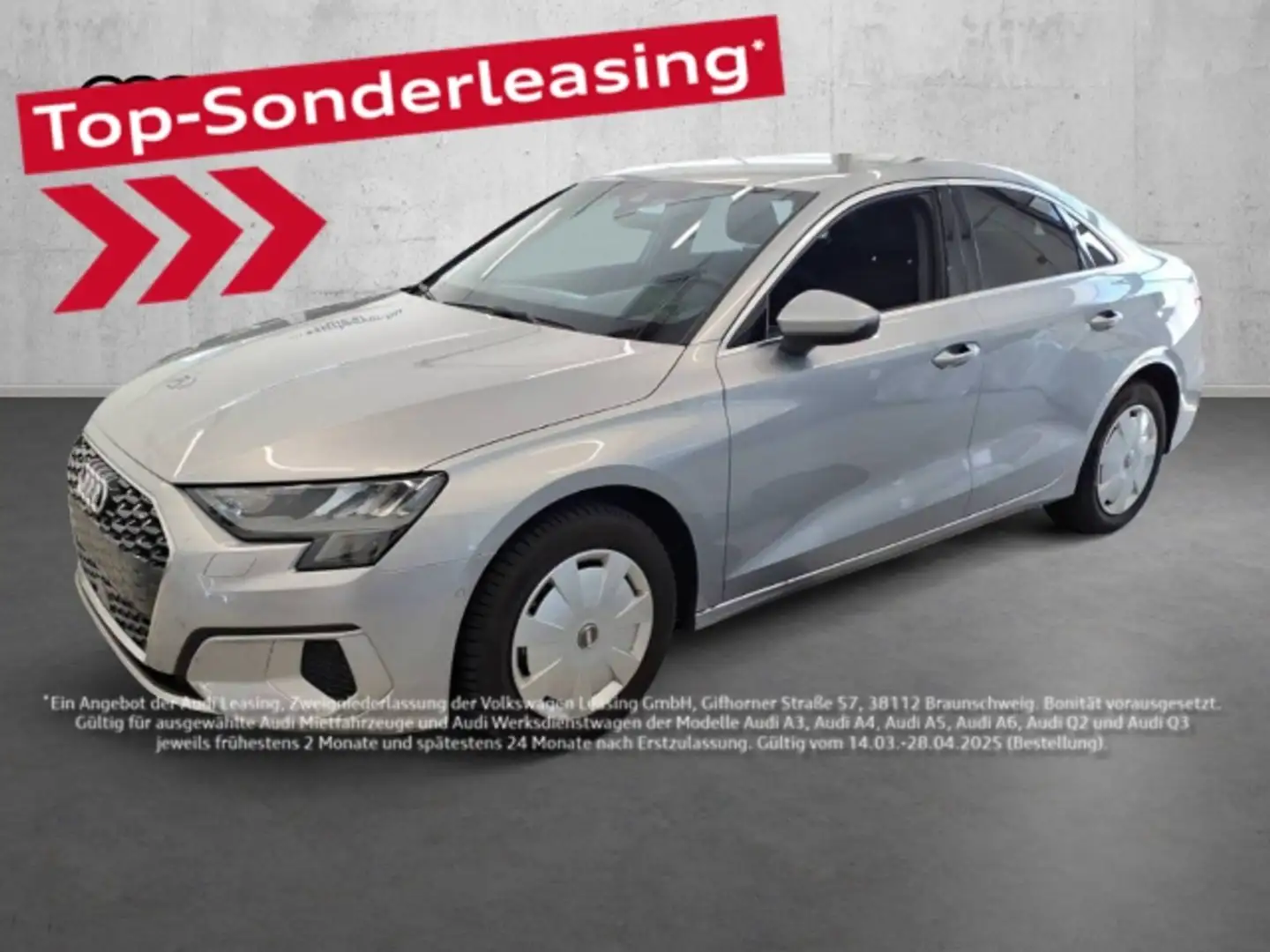 Audi A3 Limousine 35 TFSI ADVANCED SITZHZG KLIMA PDC GRA Silber - 1