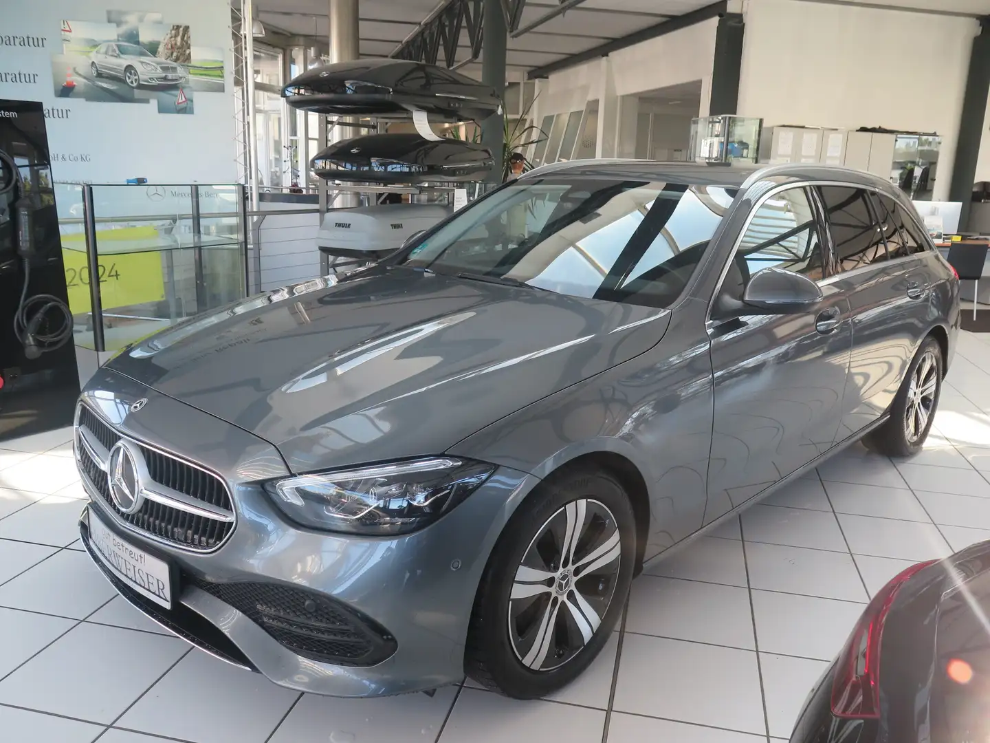 Mercedes-Benz C 220 d 4Matic T 9G  Avantgarde LED DAB Kamera Memory Grijs - 1