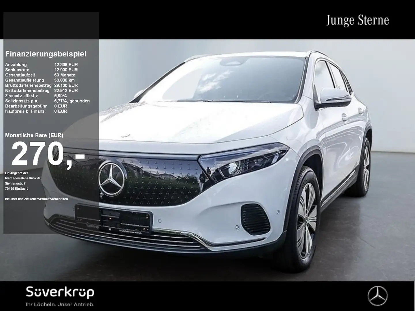 Mercedes-Benz EQA 250 , PROGRESSIVE SPUR 360 PDC SHZ Weiß - 1