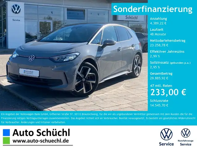 Volkswagen ID.3 Pro MOVE FACELIFT APP CONNECT+KAMERA+NAVI+C