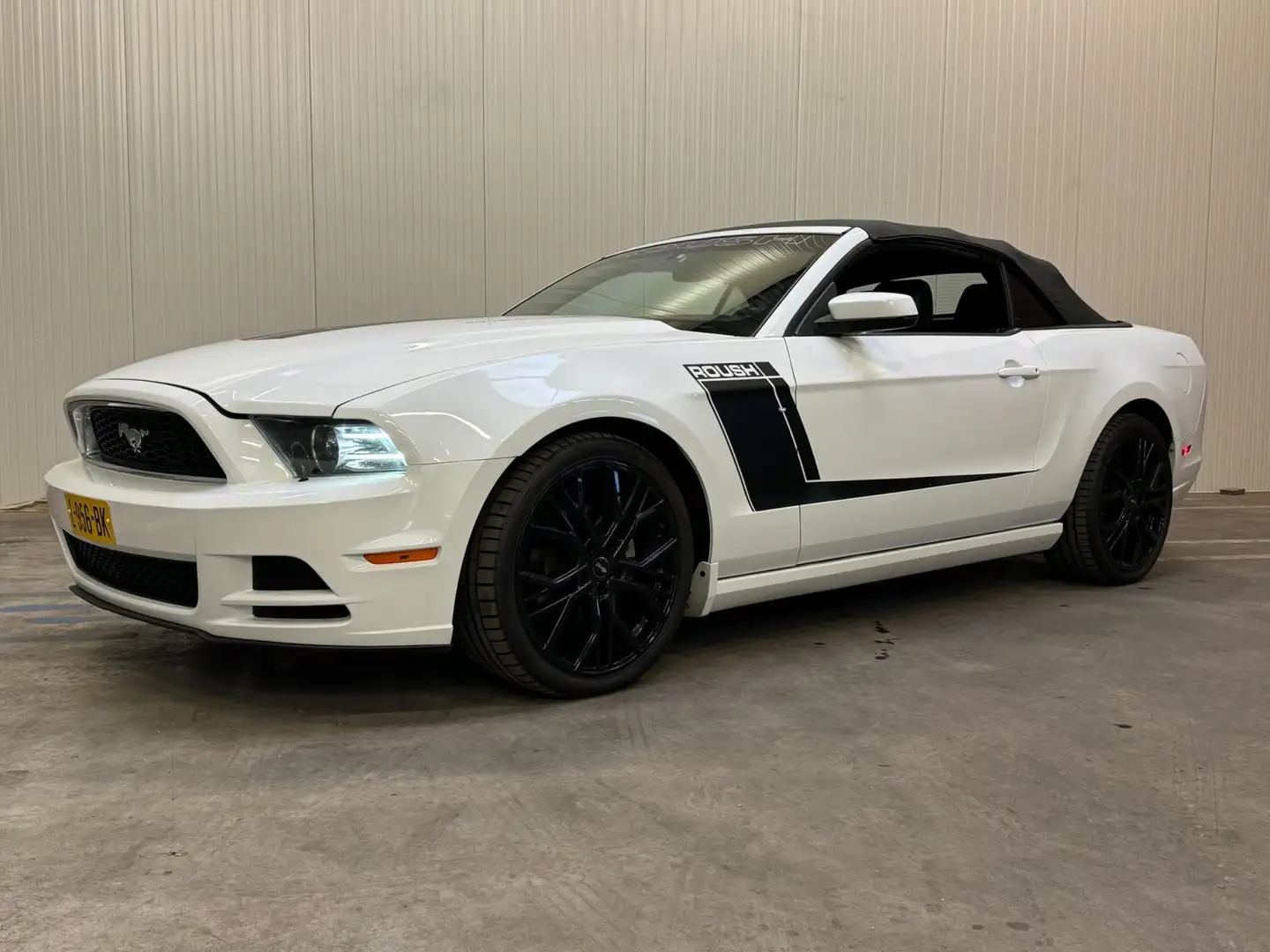 Ford Mustang USA 3.7 V6 AUT Cabriolet ROUSH CHARGED NAVI CARPLA Wit - 2
