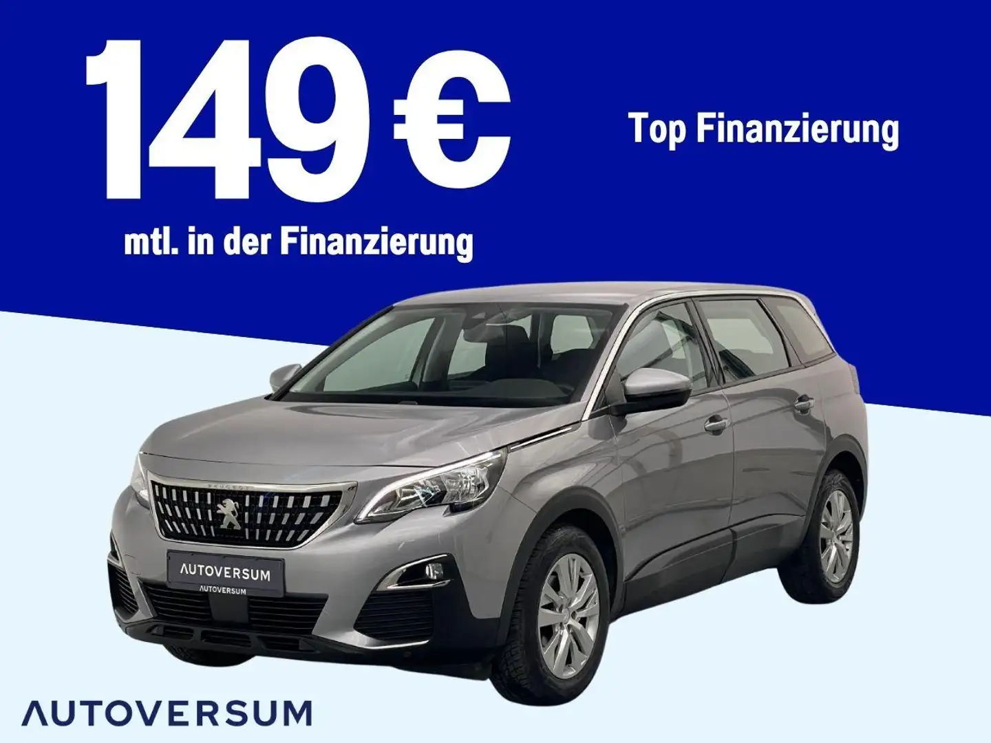Peugeot 5008 1.2 e-THP Business *SHZ*TEMP*CARPLAY*NAVI* Grau - 1