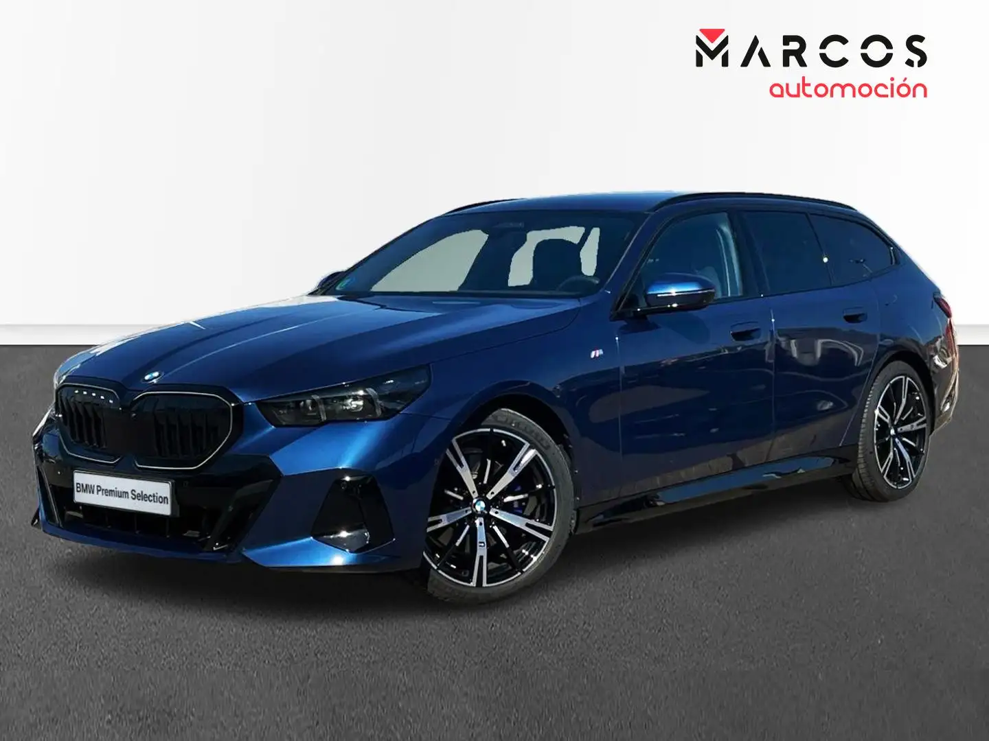 BMW 520 520dA Touring Azul - 1