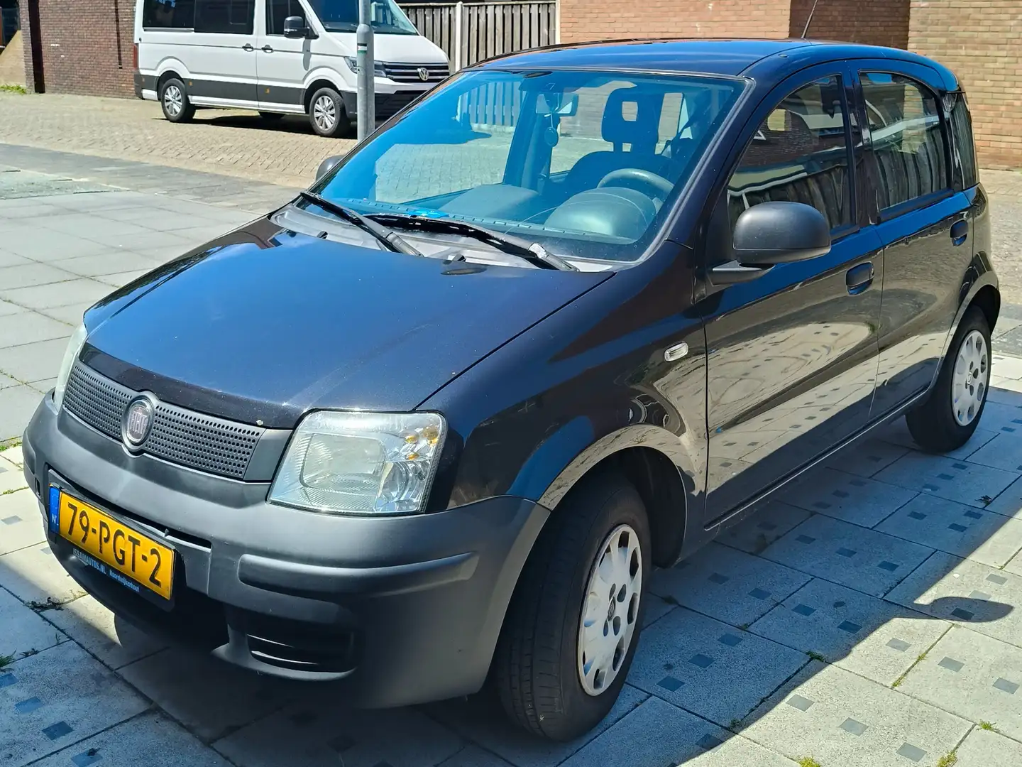 Fiat Panda Panda 1.2 Actual Zwart - 1