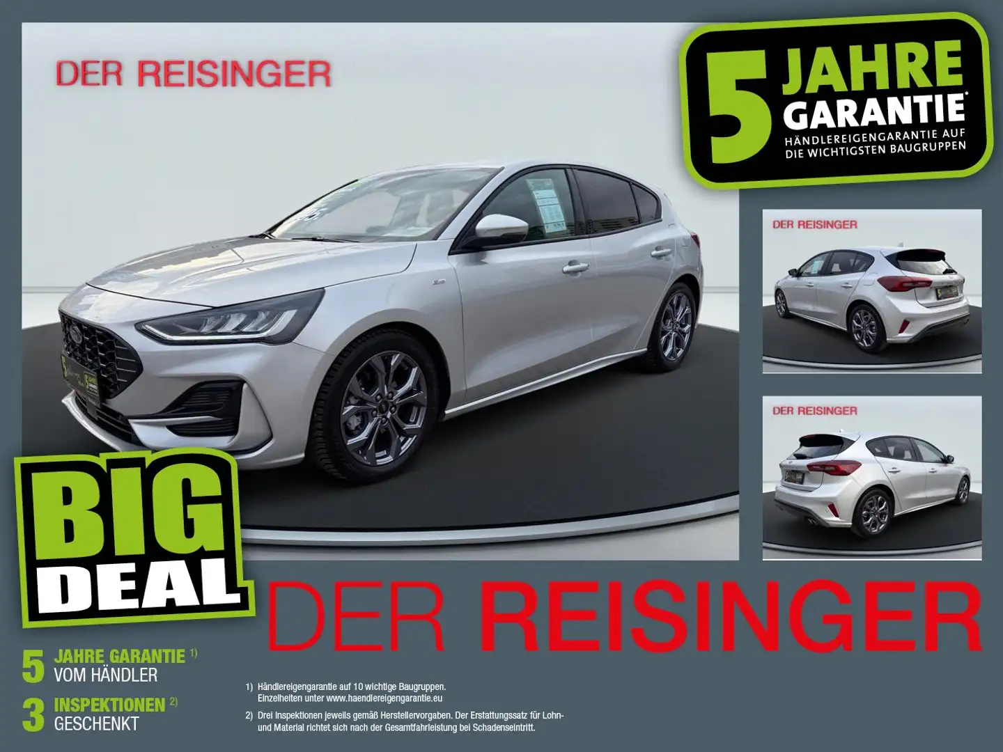 Ford Focus ST-Line Silber - 1