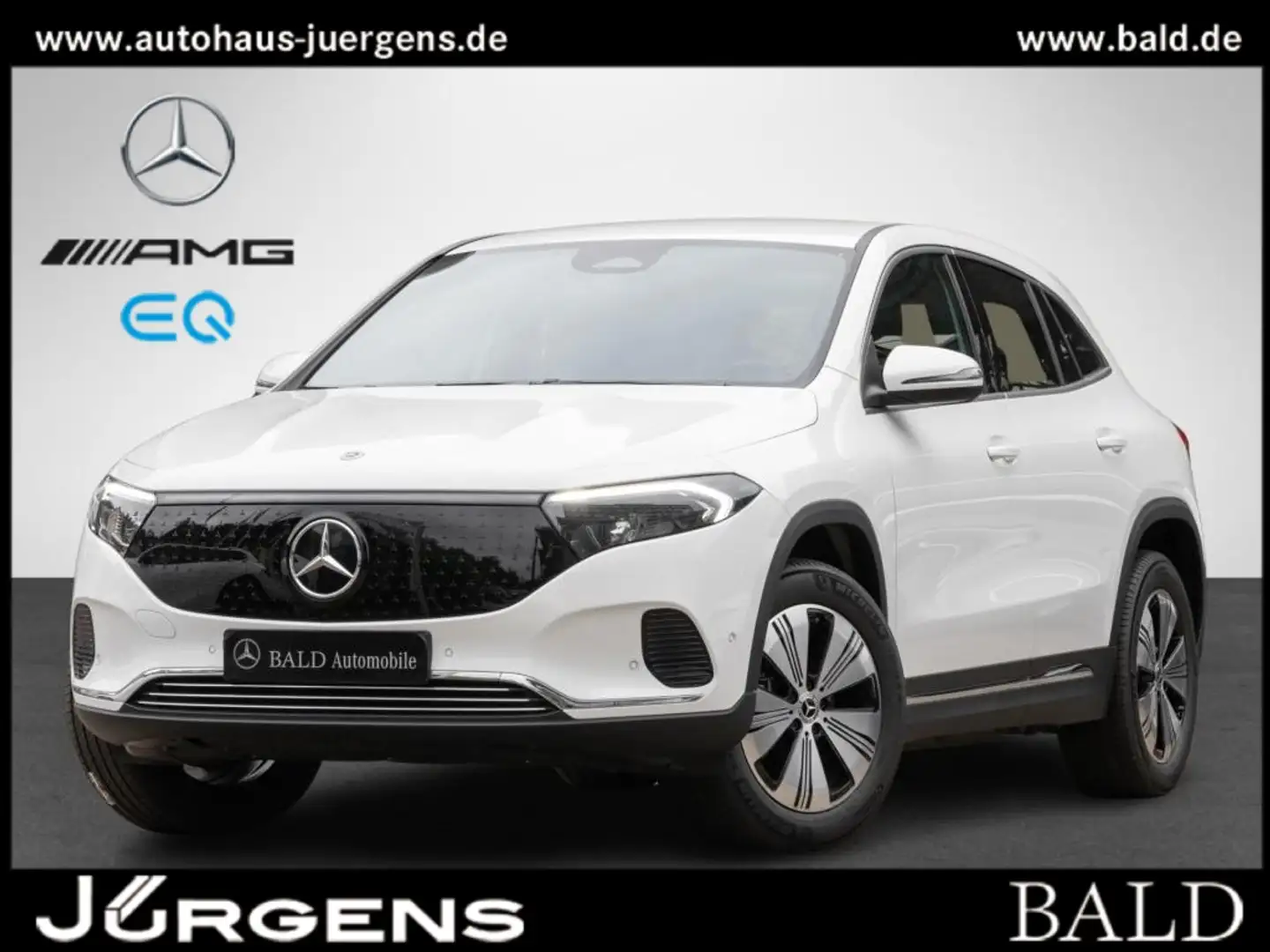 Mercedes-Benz EQA 250 + Progressive/Distr/Memo/LED/Ambi/Cam/18" Weiß - 1