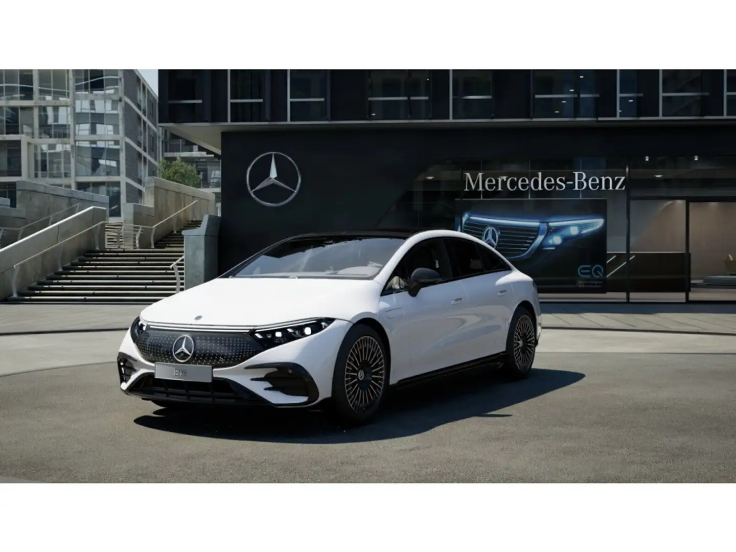 Mercedes-Benz EQS 580 4M AMG-Sport/Pano/AIRM/DIGITAL/Sitzklima Blanco - 2