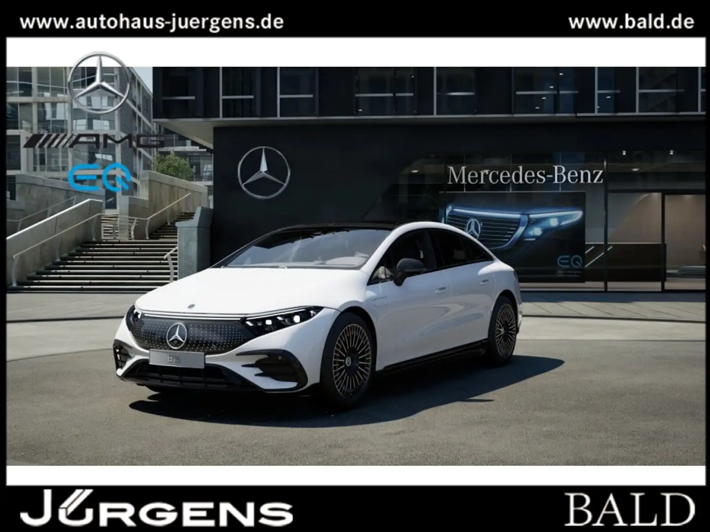 Mercedes-Benz EQS 580 4M AMG-Sport/Pano/AIRM/DIGITAL/Sitzklima Blanco - 1
