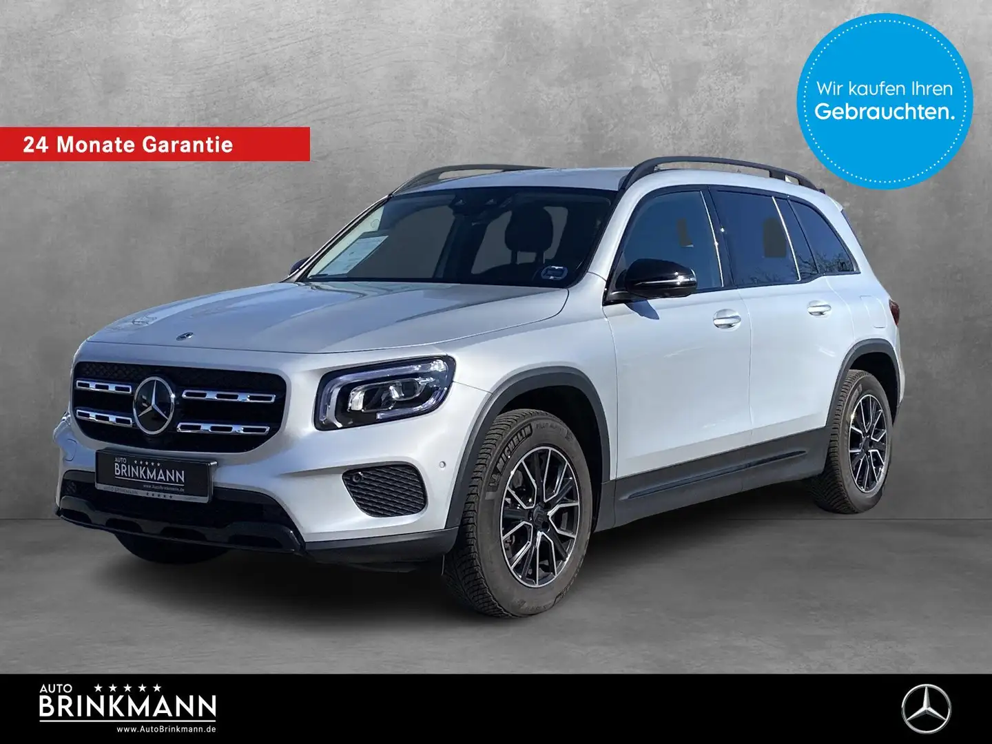 Mercedes-Benz GLB 200 GLB 200 d Progressive/LED/SHZ/Parktronic/Kamera Zilver - 1