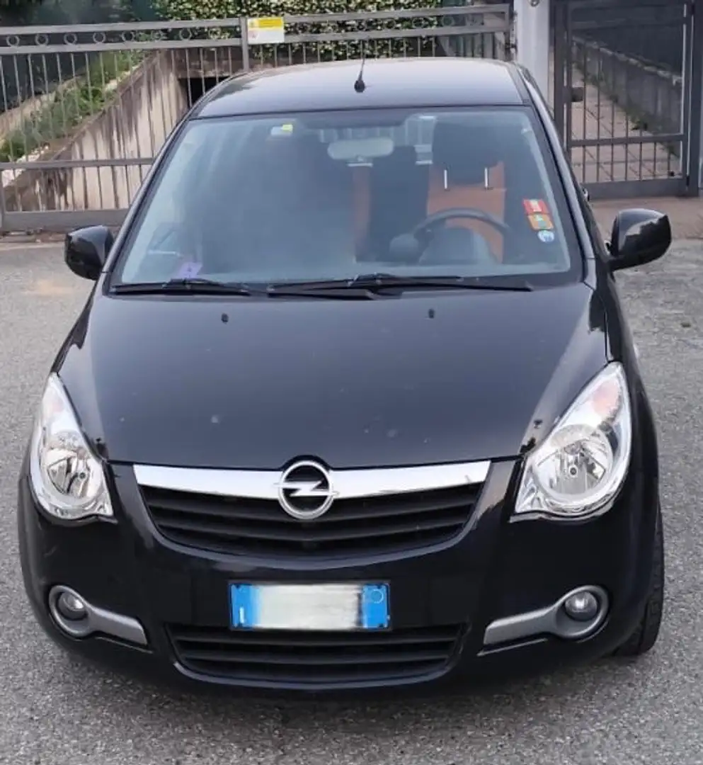 Opel Agila Agila 1.2 16v Enjoy Gpl-tech 86cv Nero - 1
