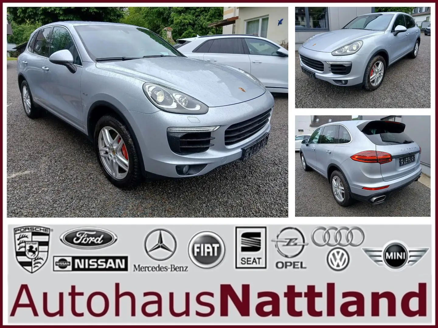 Porsche Cayenne Diesel RFK Navi Bose SD Xenon Argento - 1
