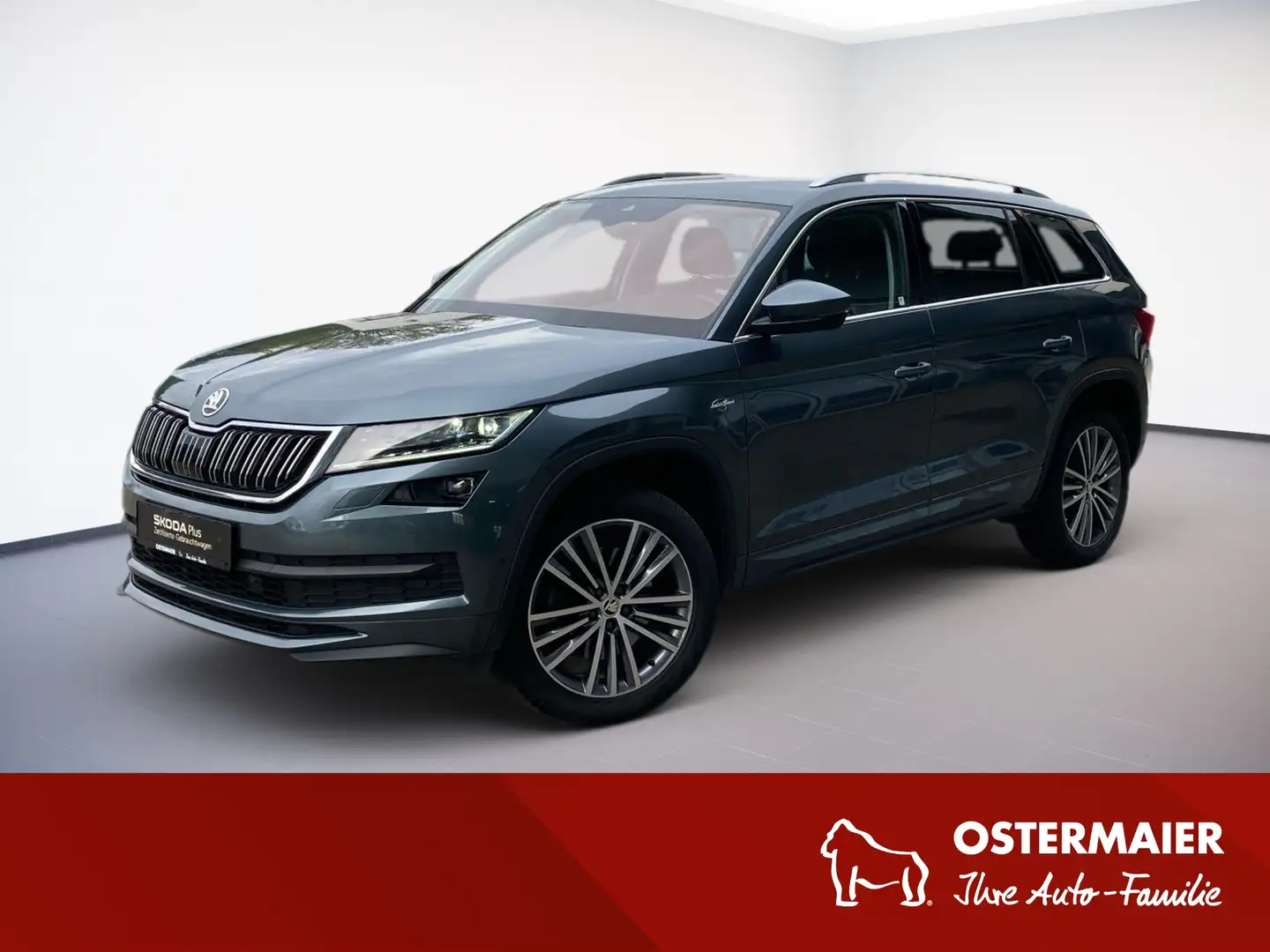 Skoda Kodiaq 2.0 TDI L&K 4x4 LED.BUSINESSPAKET.SignA.AMBIENTE.M Gris - 1
