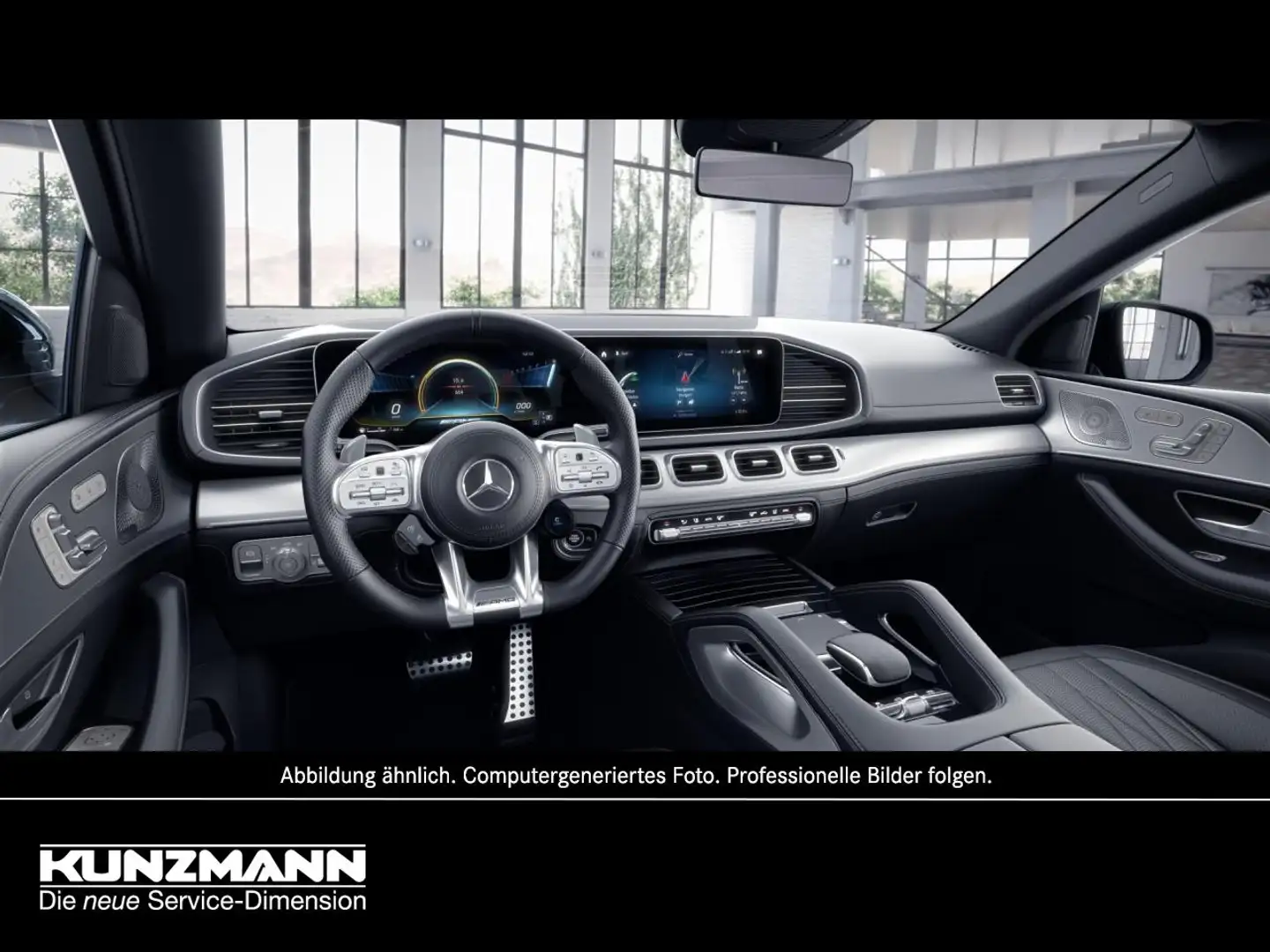 Mercedes-Benz GLE 53 AMG 4M+ Coupé Panorama Sitzklima Distronic Grün - 2