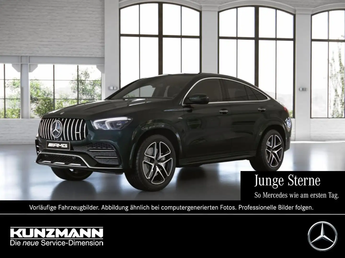 Mercedes-Benz GLE 53 AMG 4M+ Coupé Panorama Sitzklima Distronic Grün - 1