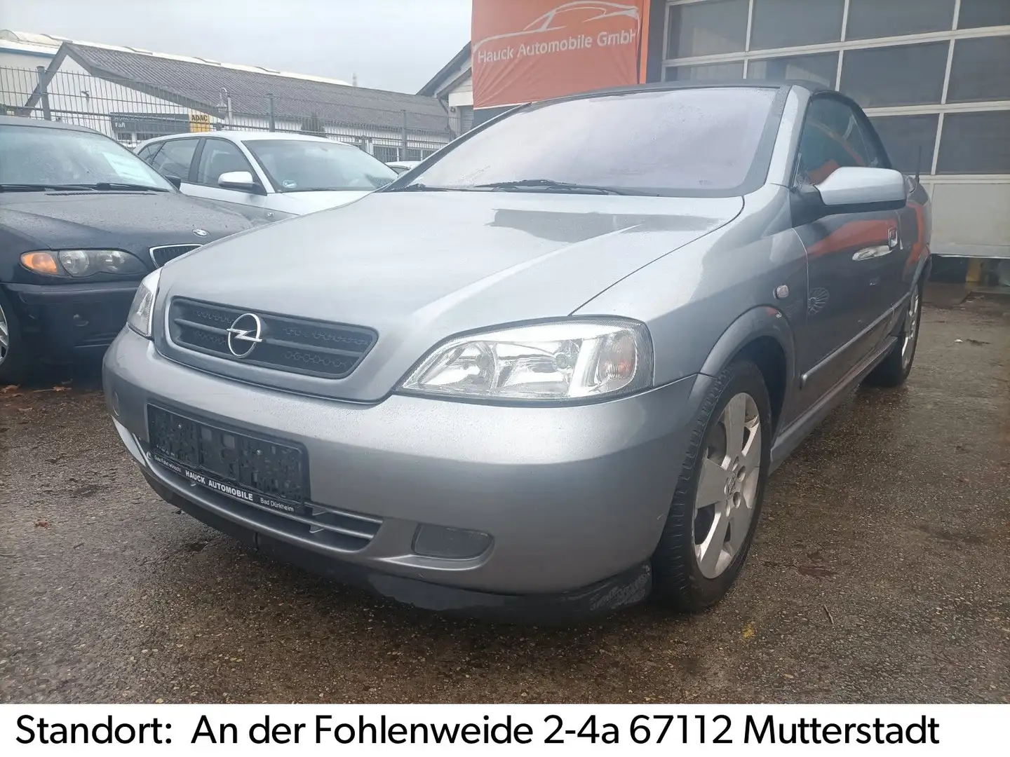 Opel Astra G Cabrio 1.8 16V /PDC/SH/Klima Srebrny - 1